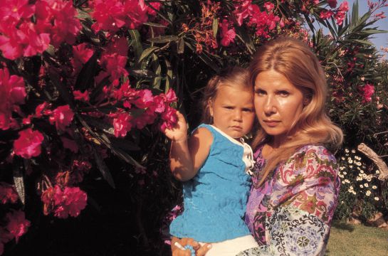 Cayetana de Alba y su hija Eugenia en 1971 Cayetana de Alba y su hija Eugenia en 1971