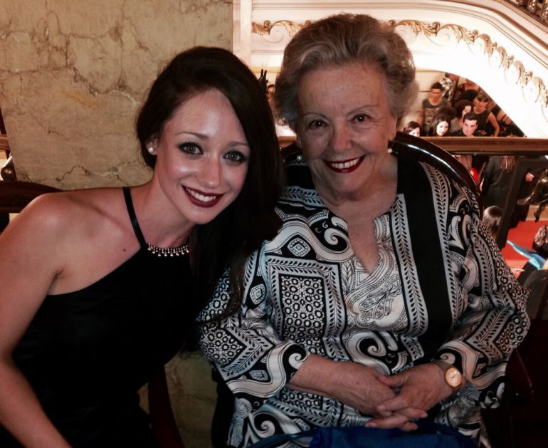 Elena Rivera y María Galiana Elena Rivera y María Galiana