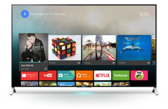 Android TV en una Sony Bravia Android TV en una Sony Bravia
