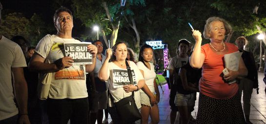 Silencio en todo el mundo por el atentado contra 'Charlie Hebdo' Silencio en todo el mundo por el atentado contra 'Charlie Hebdo'