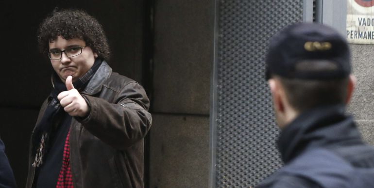 El humorista Facu Díaz a su llegada para declarar como imputado ante el juez de la Audiencia Nacional Javier Gómez Bermúdez El humorista Facu Díaz a su llegada para declarar como imputado ante el juez de la Audiencia Nacional Javier Gómez Bermúdez