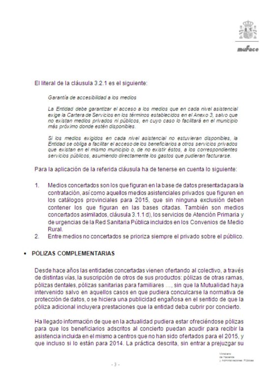 Hacienda carga contra las aseguradoras por plantear un “copago encubierto” a los funcionarios Hacienda carga contra las aseguradoras por plantear un “copago encubierto” a los funcionarios