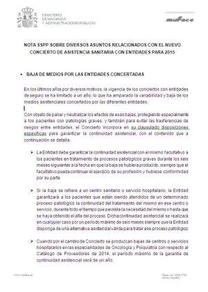 Hacienda carga contra las aseguradoras por plantear un “copago encubierto” a los funcionarios Hacienda carga contra las aseguradoras por plantear un “copago encubierto” a los funcionarios