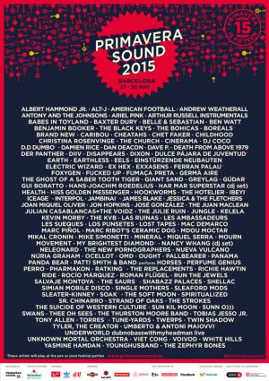 Cartel del festival para su decimoquinta edición. Cartel del festival para su decimoquinta edición.