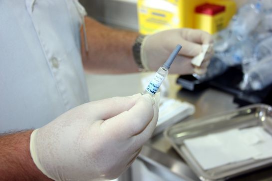 Vacuna de la gripe. Vacuna de la gripe.