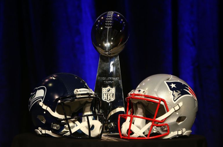 El trofeo Vince Lombardi. El trofeo Vince Lombardi.