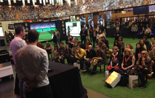 El cocinero Pepe Solla, uno de los protagonistas de Platea, durante un 'show-cooking' en el stand de Madrid en Fitur. El cocinero Pepe Solla, uno de los protagonistas de Platea, durante un 'show-cooking' en el stand de Madrid en Fitur.