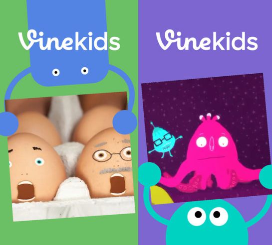 Imagen promocional de la app ‘Vine Kids’ Imagen promocional de la app ‘Vine Kids’