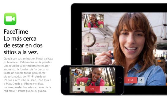 FaceTime es la solución de Apple para llamadas de voz y vídeo FaceTime es la solución de Apple para llamadas de voz y vídeo
