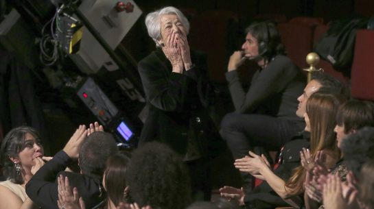 GRA557. MADRID, 07/02/2015.- La actriz Asunción Balaguer, durante la gala de entrega de los premios Goya 2015 que se celebra esta noche en el centro de congresos Príncipe Felipe, en Madrid. EFE/Ballesteros GRA557. MADRID, 07/02/2015.- La actriz Asunción Balaguer, durante la gala de entrega de los premios Goya 2015 que se celebra esta noche en el centro de congresos Príncipe Felipe, en Madrid. EFE/Ballesteros
