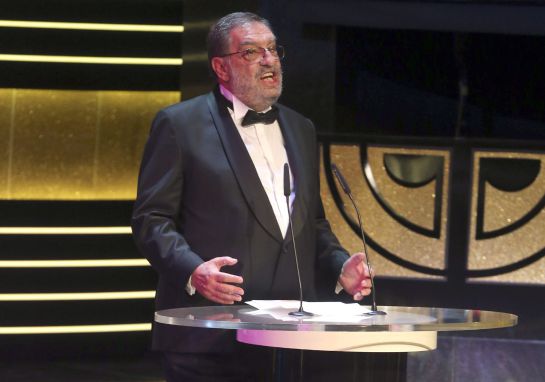 GRA549. MADRID, 07/02/2015.- El presidente de la Academia de Cine Española, Enrique González Macho, durante la gala de entrega de los premios Goya 2015, que se celebra esta noche en el centro de congresos Príncipe Felipe, en Madrid. EFE/Ballesteros GRA549. MADRID, 07/02/2015.- El presidente de la Academia de Cine Española, Enrique González Macho, durante la gala de entrega de los premios Goya 2015, que se celebra esta noche en el centro de congresos Príncipe Felipe, en Madrid. EFE/Ballesteros