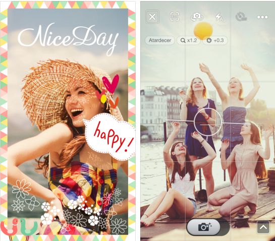 ‘Line Camera’ permite editar fotos y añadir efectos ‘Line Camera’ permite editar fotos y añadir efectos