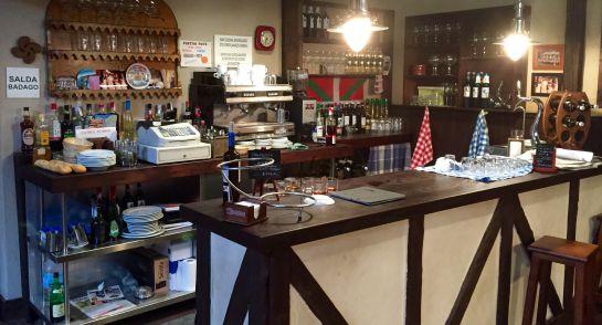 Taberna vasca de 'Allí abajo' recreada también en el Palacio de Monsalves Taberna vasca de 'Allí abajo' recreada también en el Palacio de Monsalves