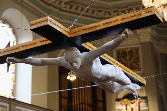 La escultura sera expuesta en capilla St. Marylebone Parish Church del 19 de febrero al 17 de marzo. La escultura sera expuesta en capilla St. Marylebone Parish Church del 19 de febrero al 17 de marzo.