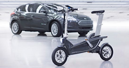 El modelo doméstico de Ford es plegable y muy fácil de guardar en el maletero El modelo doméstico de Ford es plegable y muy fácil de guardar en el maletero