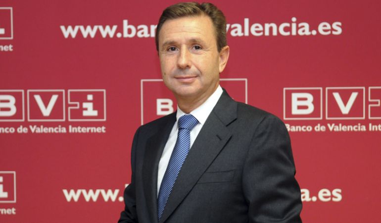 Foto de archivo de Aurelio Izquierdo tras su nombramiento en octubre de 2011 como consejero delegado del Banco de Valencia. Foto de archivo de Aurelio Izquierdo tras su nombramiento en octubre de 2011 como consejero delegado del Banco de Valencia.