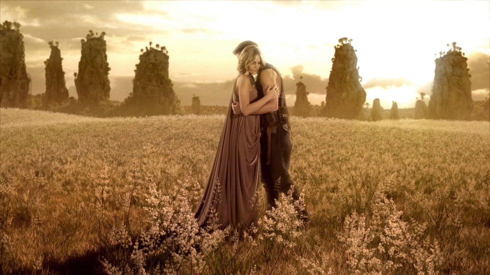 Imágenes de Edurne en el videoclip de 'Amanecer' para Eurovisión Imágenes de Edurne en el videoclip de 'Amanecer' para Eurovisión