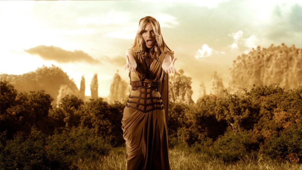 Imágenes de Edurne en el videoclip de 'Amanecer' para Eurovisión Imágenes de Edurne en el videoclip de 'Amanecer' para Eurovisión