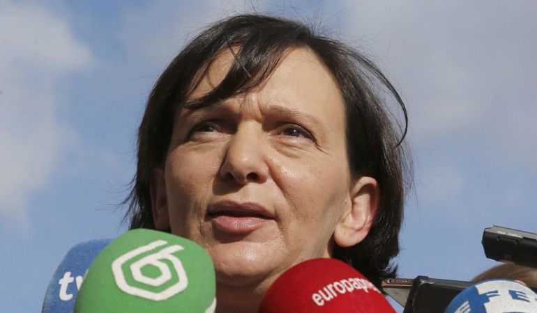 La responsable de Análisis de Podemos, Carolina Bescansa, atiende a los medios de comunicación La responsable de Análisis de Podemos, Carolina Bescansa, atiende a los medios de comunicación