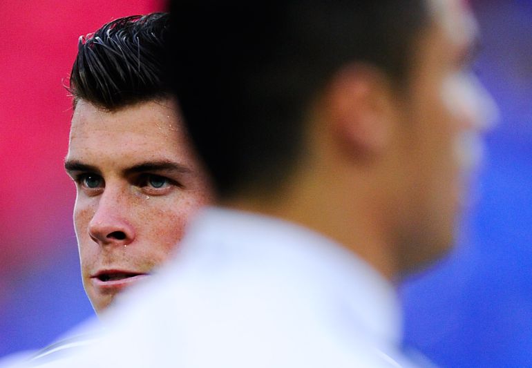Bale y Cristiano, en el Camp Nou Bale y Cristiano, en el Camp Nou