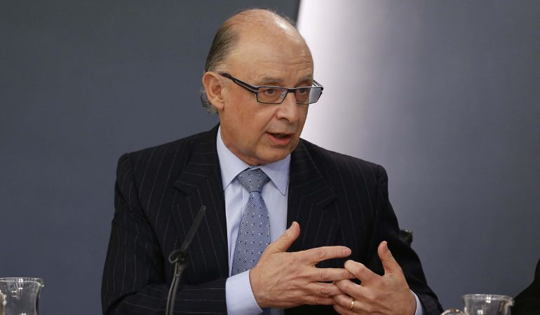 El ministro de Hacienda, Cristóbal Montoro. El ministro de Hacienda, Cristóbal Montoro.