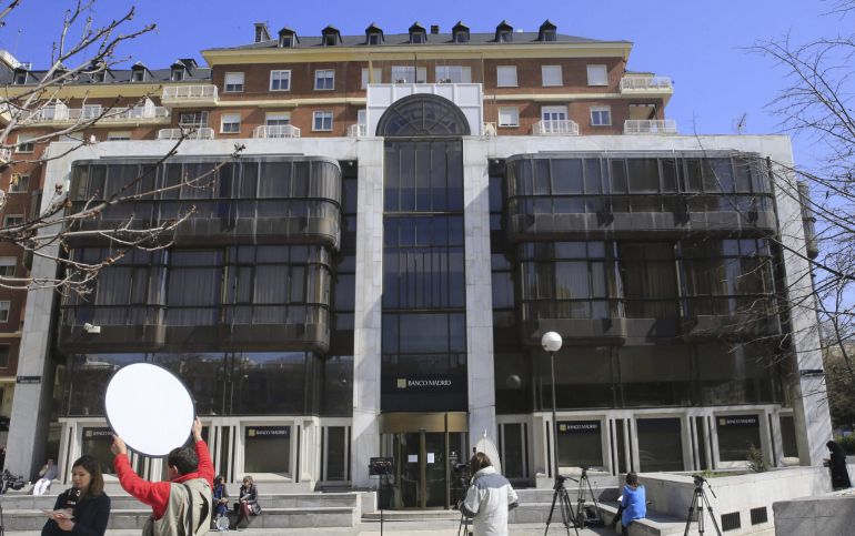 Fachada del Banco Madrid Fachada del Banco Madrid