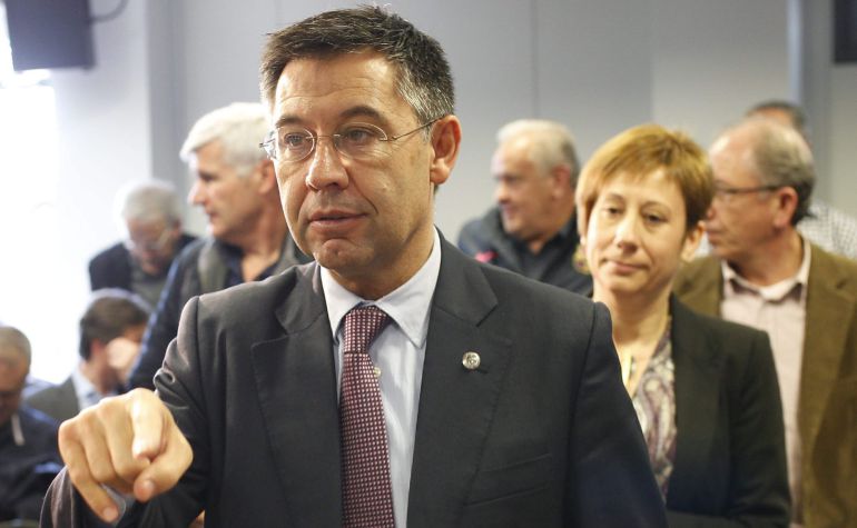 El presidente del Fc Barcelona, Josep Maria Bartomeu. El presidente del Fc Barcelona, Josep Maria Bartomeu.