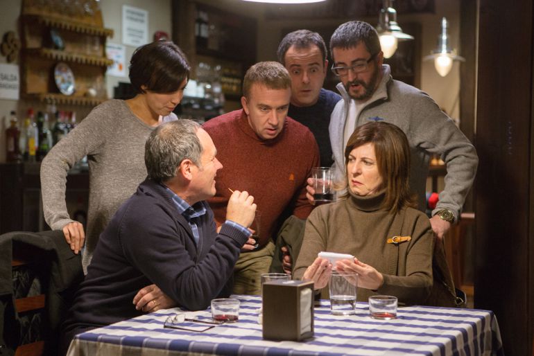 Escena de 'Allí abajo' Escena de 'Allí abajo'
