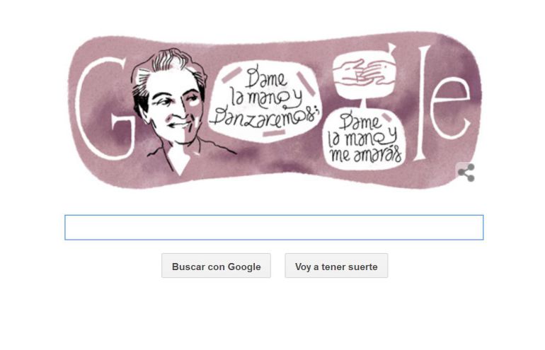Gabriela Mistral es el nuevo 'doodle' de Google Gabriela Mistral es el nuevo 'doodle' de Google