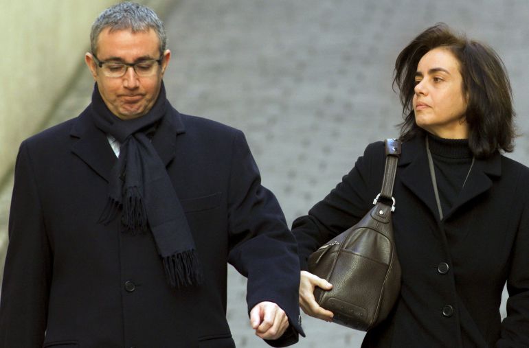 El exsocio de Iñaki Urdangarin en el Instituto Nóos, Diego Torres, acompañado de su mujer, Ana María Tejeiro. El exsocio de Iñaki Urdangarin en el Instituto Nóos, Diego Torres, acompañado de su mujer, Ana María Tejeiro.