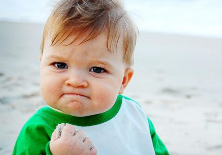 El niño del meme 'Success Kid' pide un riñón para su padre El niño del meme 'Success Kid' pide un riñón para su padre
