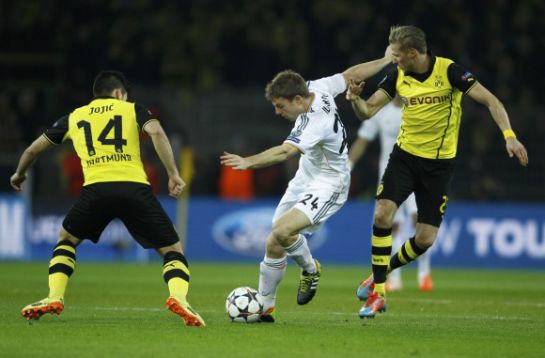 Illarramendi en en duelo de Champions de la temporada pasada ante el Dortmund. Illarramendi en en duelo de Champions de la temporada pasada ante el Dortmund.