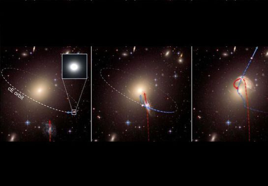 Astrónomos rusos encuentran 11 'galaxias fugitivas' Astrónomos rusos encuentran 11 'galaxias fugitivas'