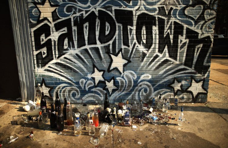 Sandtown-Winchester/Harlem Park, uno de los barrios más pobres de la ciudad de Baltimore. Sandtown-Winchester/Harlem Park, uno de los barrios más pobres de la ciudad de Baltimore.