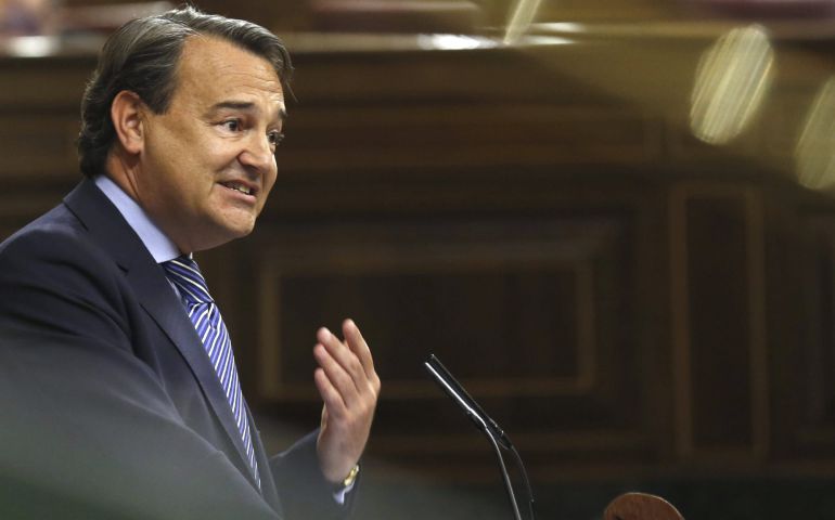 El portavoz adjunto del PP en el Congreso Agustín Conde, durante una intervención en el pleno del Congreso de los Diputados El portavoz adjunto del PP en el Congreso Agustín Conde, durante una intervención en el pleno del Congreso de los Diputados
