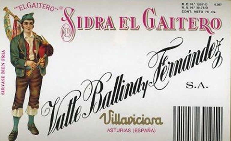 Villaviciosa seguirá en letras grandes en la etiqueta de El Gaitero Villaviciosa seguirá en letras grandes en la etiqueta de El Gaitero
