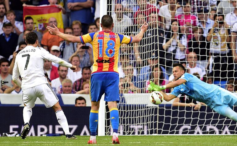 Diego Alves, gran protagonista del partido 