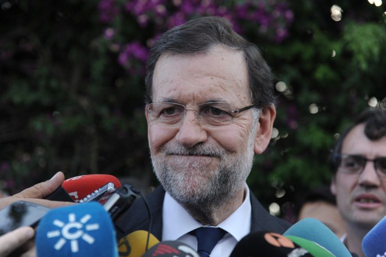 Mariano Rajoy, este pasado fin de semana en Sevilla.