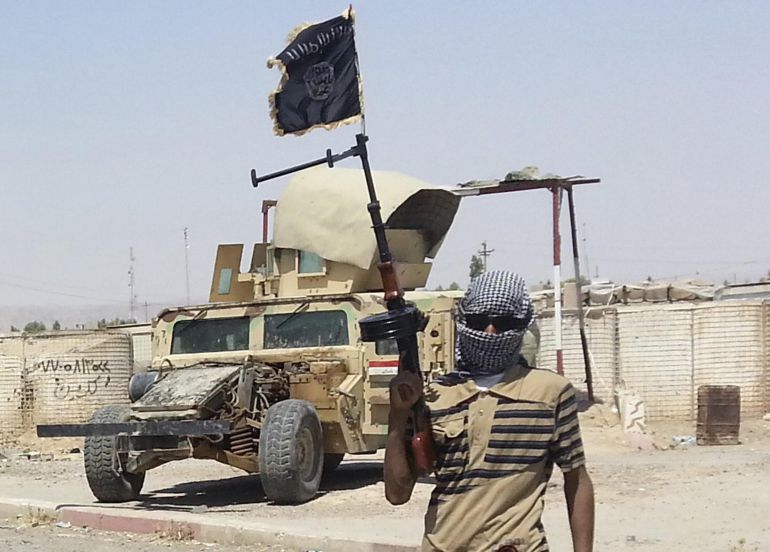 Un luchador del Estado Islámica en Irak Un luchador del Estado Islámica en Irak
