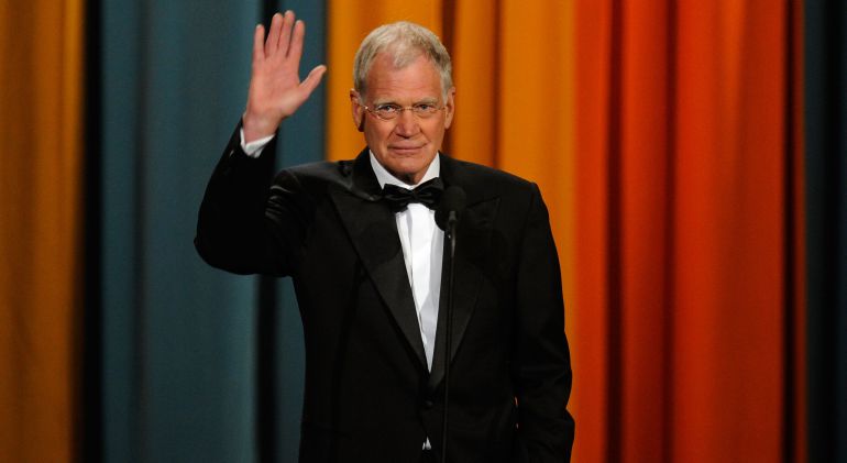 David Letterman durante una entrega de premios en 2011 David Letterman durante una entrega de premios en 2011