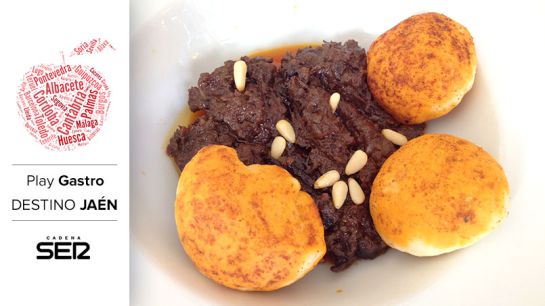 Hochíos con morcilla (Parador de Úbeda). Hochíos con morcilla (Parador de Úbeda).