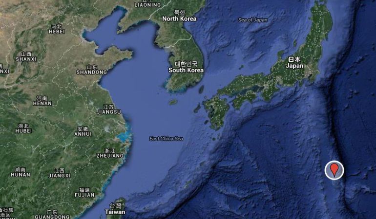 Ubicación de Ogasawara,Tokio (Japón). Ubicación de Ogasawara,Tokio (Japón).
