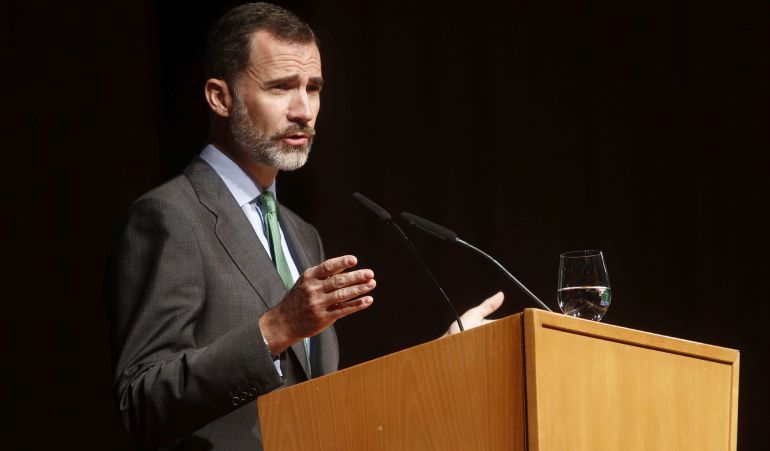 El rey Felipe VI. El rey Felipe VI.