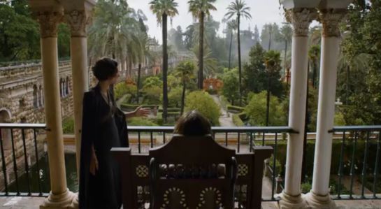 Así se ve el Real Alcázar de Sevilla en 'Juego de Tronos' Así se ve el Real Alcázar de Sevilla en 'Juego de Tronos'