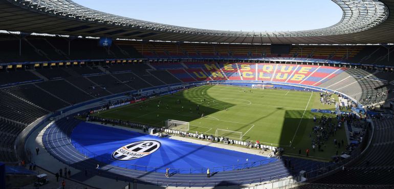 General view prior the UEFA Champions League Final football match between Juventus and FC Barcelona at the Olympic Stadium in Berlin on June 5, 2015 AFP PHOTO / ODD ANDERSEN General view prior the UEFA Champions League Final football match between Juventus and FC Barcelona at the Olympic Stadium in Berlin on June 5, 2015 AFP PHOTO / ODD ANDERSEN