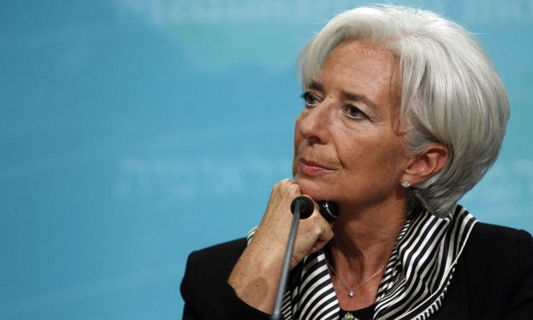 La directora gerente del FMI, Christine Lagarde. La directora gerente del FMI, Christine Lagarde.