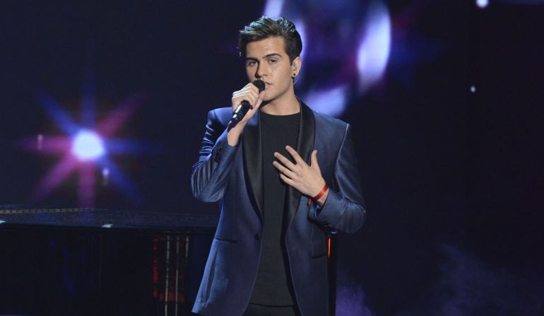 Maverick López en la semifinal de 'La voz' Maverick López en la semifinal de 'La voz'