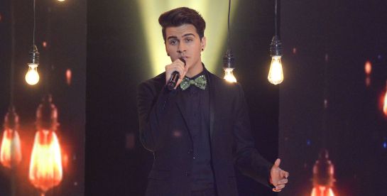 Maverick cantando en los directos de 'La voz' Maverick cantando en los directos de 'La voz'