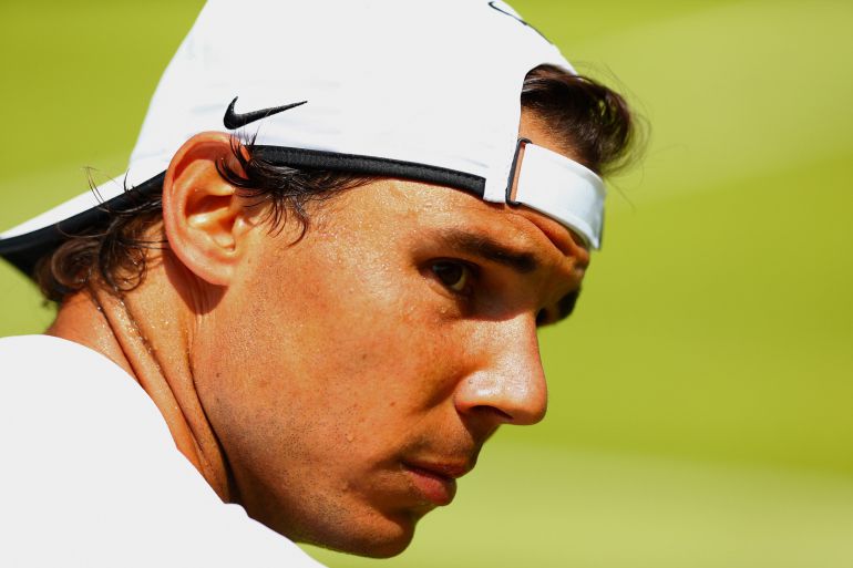 El tenista Rafa Nadal prepara Wimbledon El tenista Rafa Nadal prepara Wimbledon