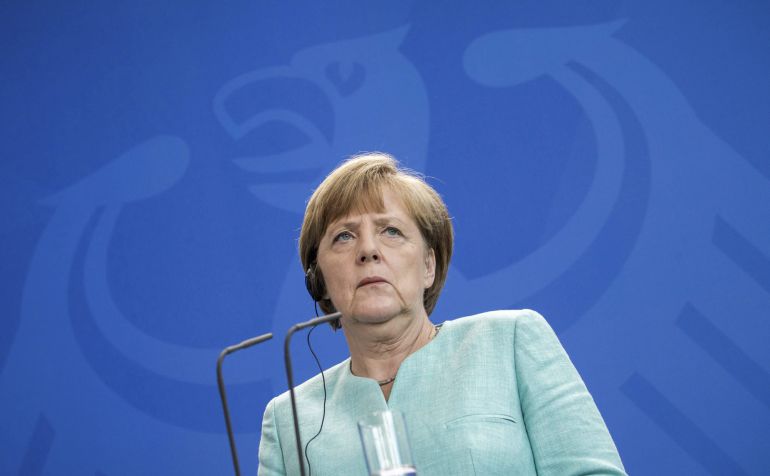 La canciller alemana, Angela Merkel. La canciller alemana, Angela Merkel.